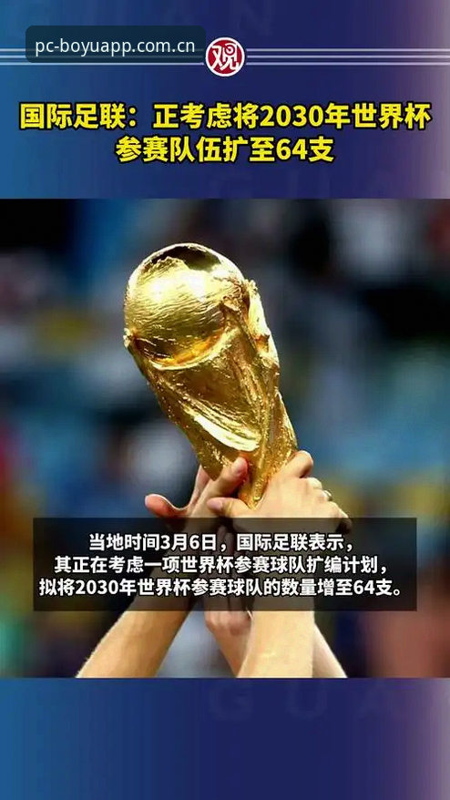 博鱼APP手机版教程 2030世界杯扩军至64队最新动态,中国男足有望圆梦博鱼官方平台热议焦点